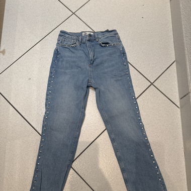Jeans à strass Zara taille 36 