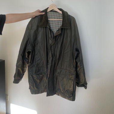 Veste imperméable anglaise kaki