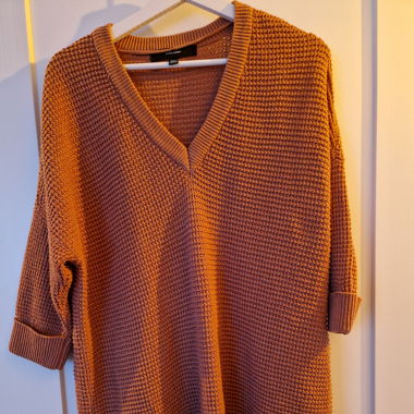Oversized Strickpullover/Kleid