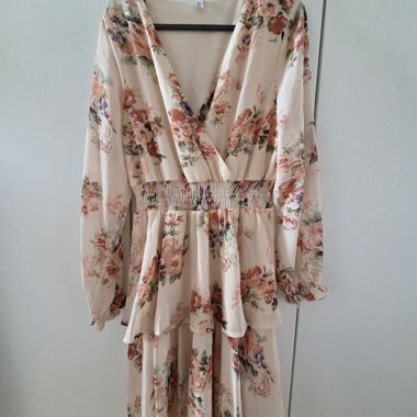 Floral Wrap Dress