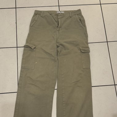 Grüne Kargo Jeans 