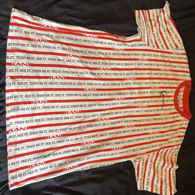 T-shirt Karl kani rouge blanc 