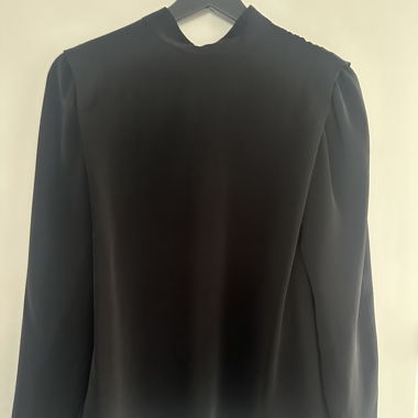 Blouse noire H&M à manches longues S