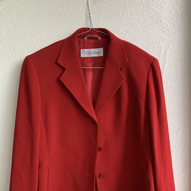Red MaxMara Blazer