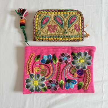 Porte-monnaie et trousse
