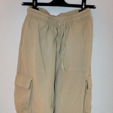 Pantalon cargo beige 