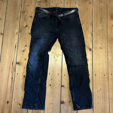 Dark Jeans with Belt