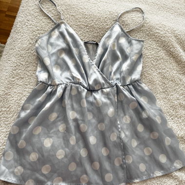 Polka Dot Satin shirt