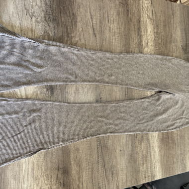 Knit Flared Pants