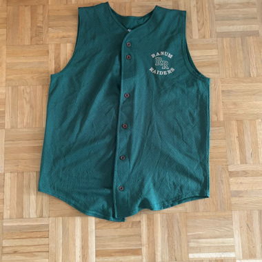 Vintage Ranum Raiders Baseball Jersey Mens