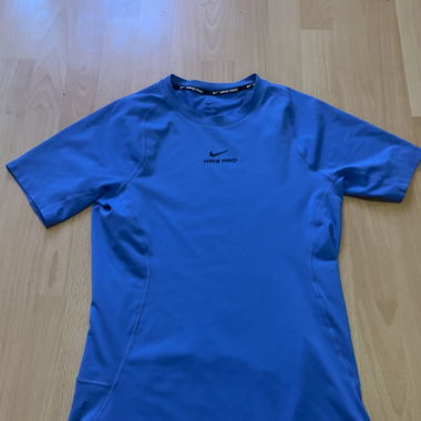 Nike Pro t-shirt bleu