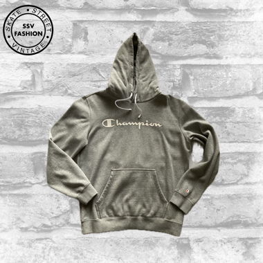 Hoodie Champion, logo en relief L