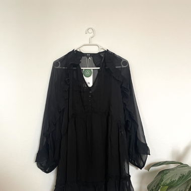 Black Flowy Dress