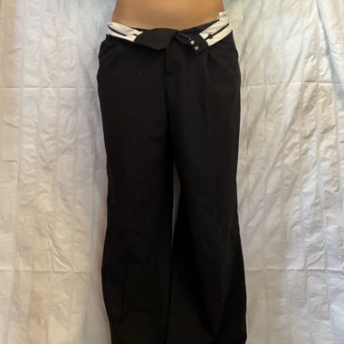 Pantaloni da completo neri