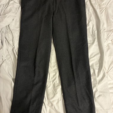 Pantaloni da abito in lana grigia Boggi Milano