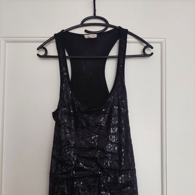 Top à paillettes