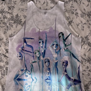 Pole Dance inspired tank top