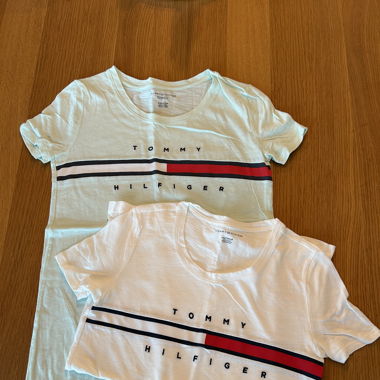 2 x Tommy Hilfiger T-Shirt Gr. XXS