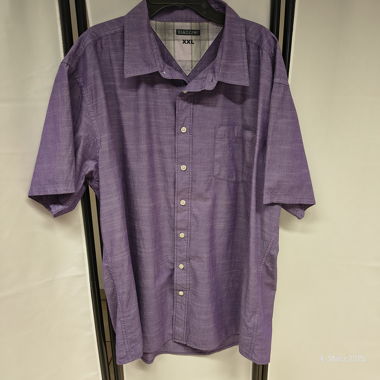 Chemise BIAGGINI manches courtes homme violet XXL