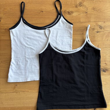 Basic Tops black and white