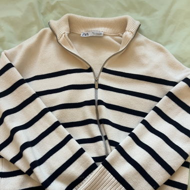 Gestreifter Pullover 