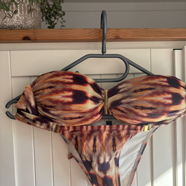 ViX Paula Hermanny Bikini with Gold Details