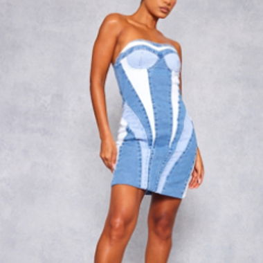 Robe jeans 
