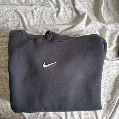 Sweat à capuche Nike gris XL