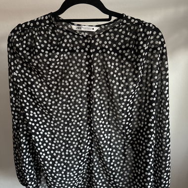Blouse Zara à pois