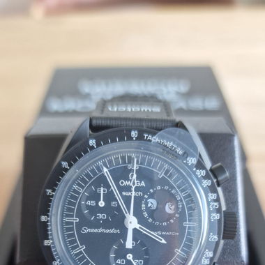Moonswatch mission to the Moonphase Black Snoopy