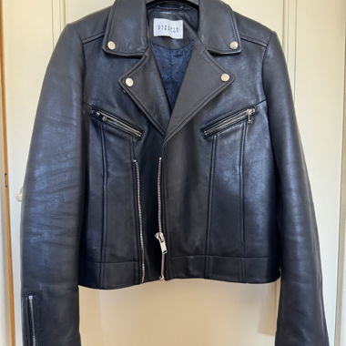 Blouson cuir Claudie Pierlot