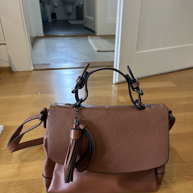 Sac à main brun