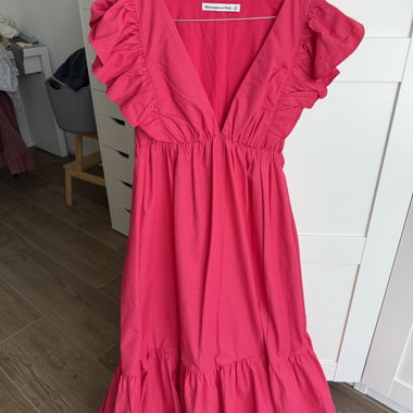 Abito rosa Abercrombie & Fitch taglia XS