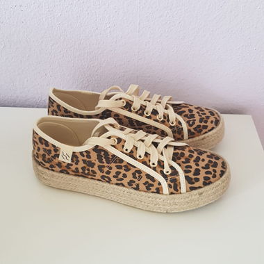 Leopard Print Sneakers