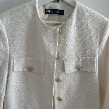 Veste Zara en bouclé