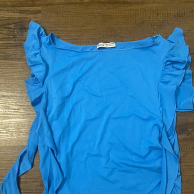 Blaues bershka top