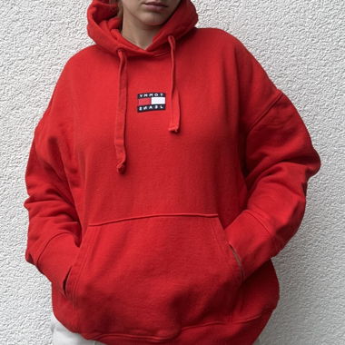 Red Tommy Jeans Hoodie