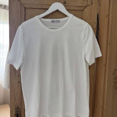 Zara Weisses T-Shirt