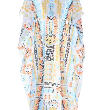 Robe de plage à motif Island Stories