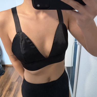 Black Shein Bralette Top