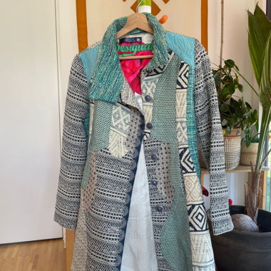 Desigual Patchwork Coat