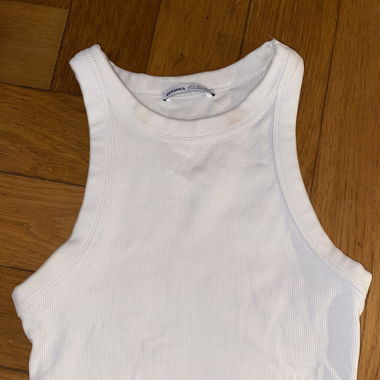 Top bianco Bershka