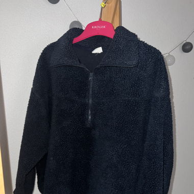 Flauschiger ZIP Pullover/Jacke