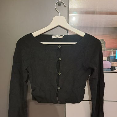 《NA-KD》 Langarm Crop Shirt