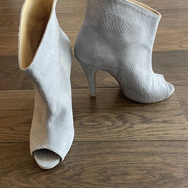  Loft37 open-toe ankle boots