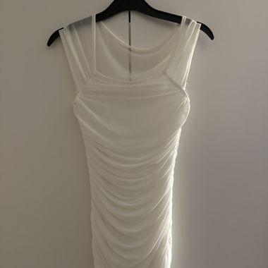 Weisses Kurzes Kleid