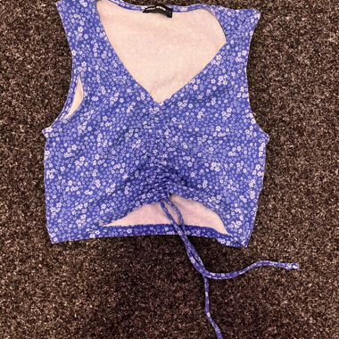 Florales Crop Top