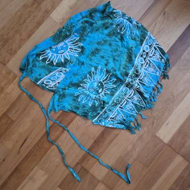 sarong blau