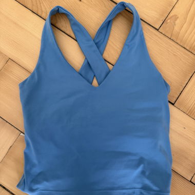 Girlfriend Collective Sporttop Blau