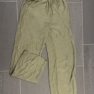 Pantaloni in tessuto verdi
